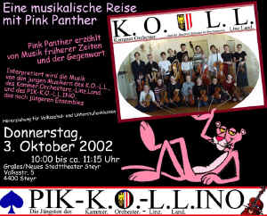 K.O.-L.L._PIK-K.O.-L.L.INO_und_Pink_Panther-Plakat_KLEINER.jpg (170229 Byte)
