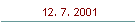 12. 7. 2001