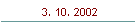 3. 10. 2002